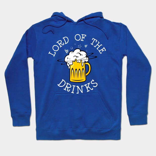 Lord Of The Drinks Hoodie by TheArtism